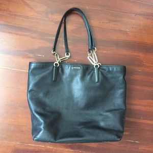 Coach Leather Tote Bag